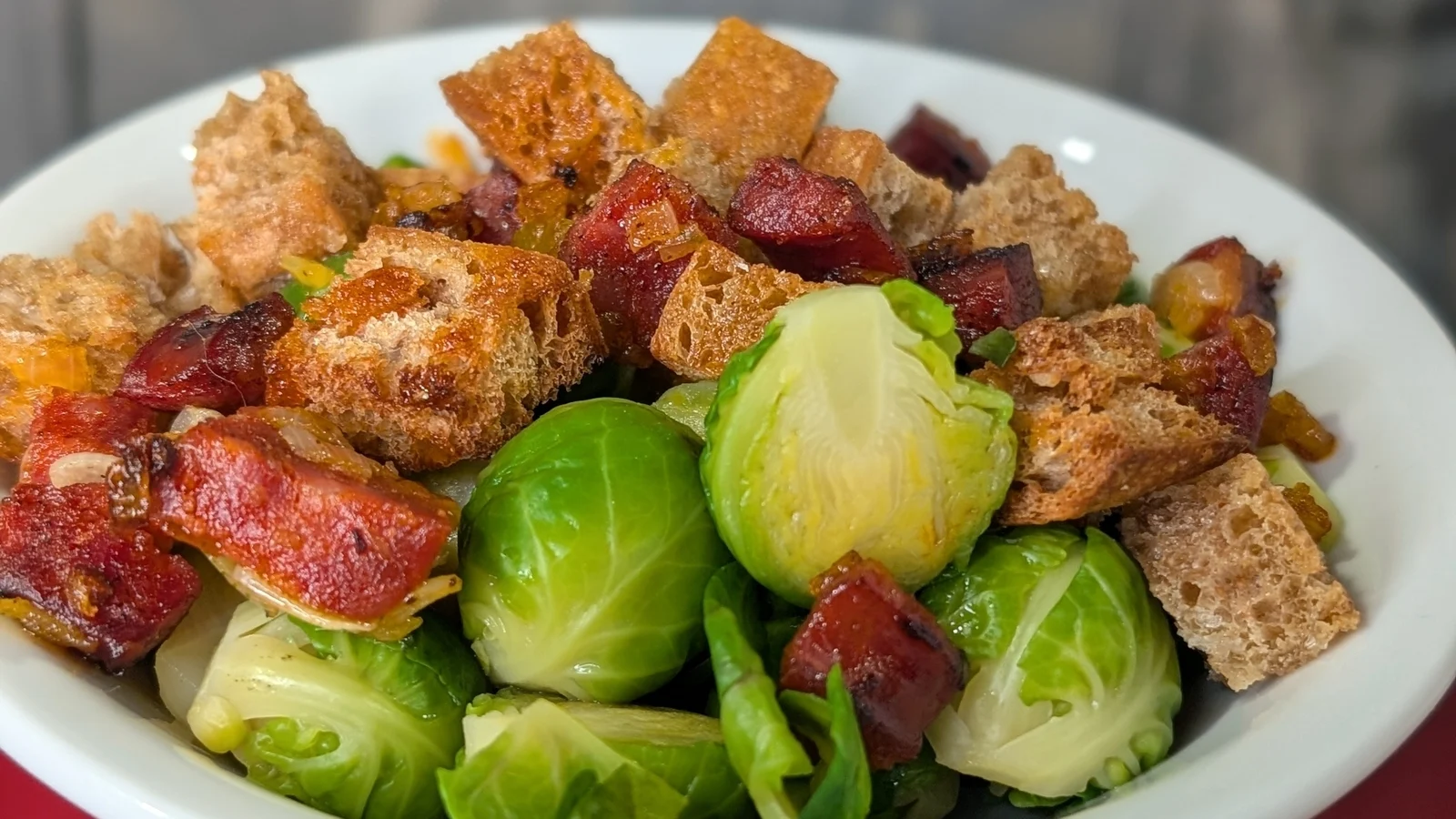 Kevin Dundons chorizo ​​rosenkål
