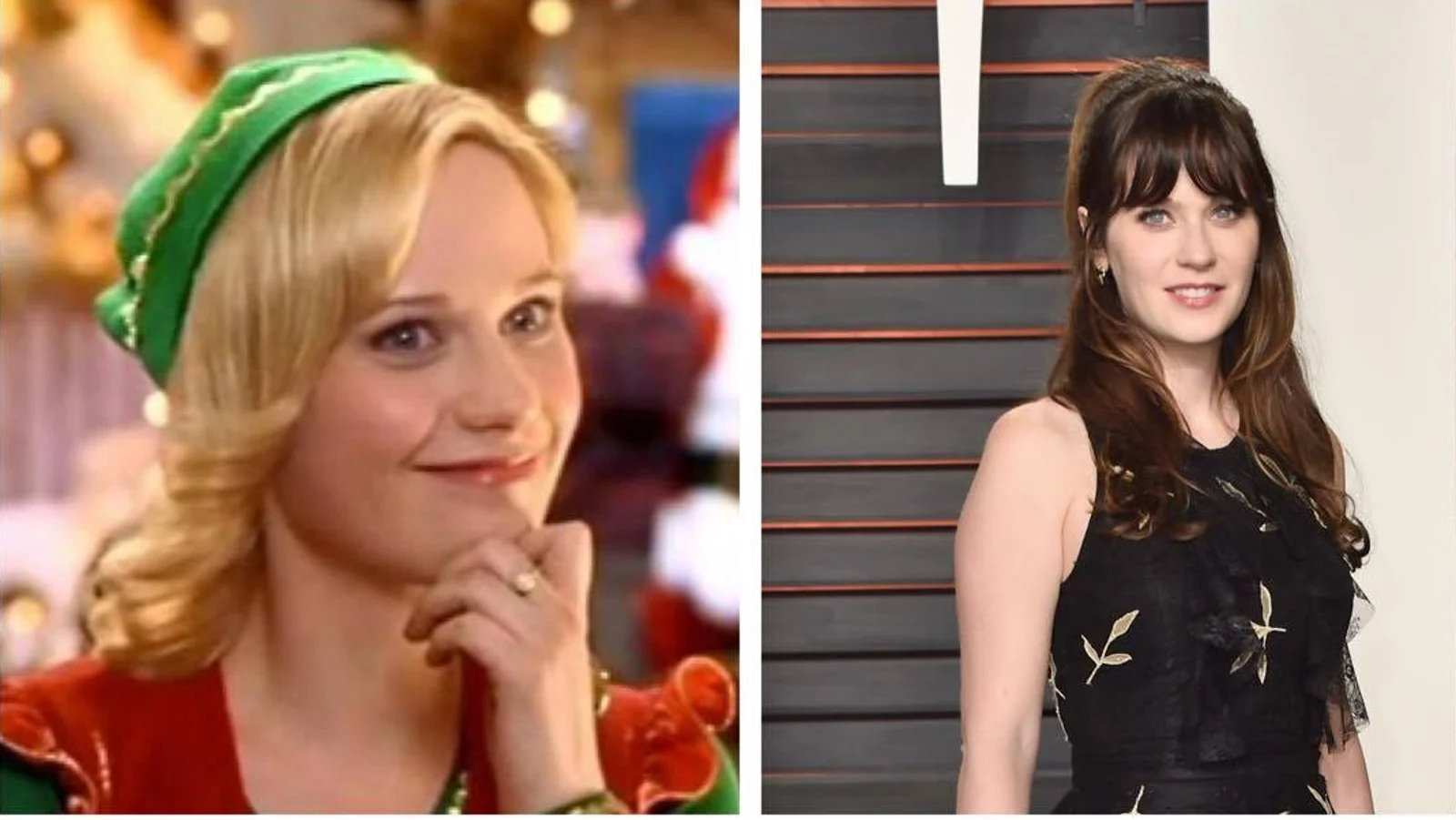 Alvestjernen Zooey Deschanel sier at Katie Holmes fÃ¸rst ble rollebesatt som Jovie