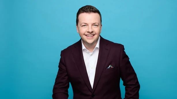 Oliver Callan poserer for et reklameskudd