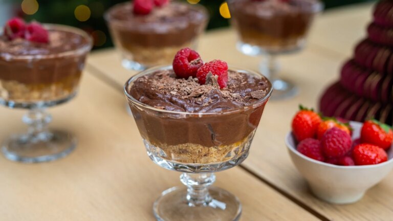 Eva Paus asiatiske jul: Soyakaramell & sjokolademousse
    

