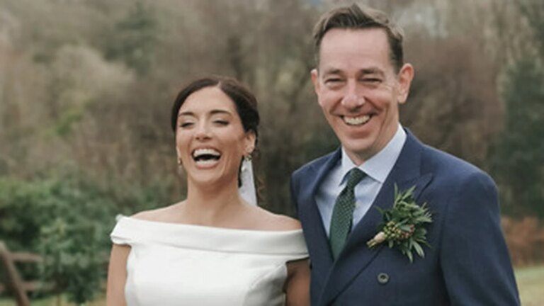 Ryan Tubridy og partner Dr Clare Kambamettu knytter bÃ¥nd
    

