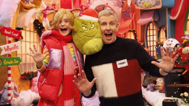 Velkommen til Whoville: Patrick Kielty avslÃ¸rer kveldens Toy Show-tema
    

