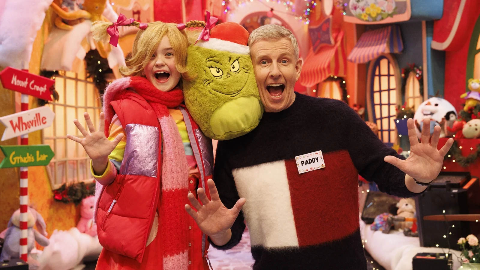 Velkommen til Whoville: Patrick Kielty avslÃ¸rer kveldens Toy Show-tema