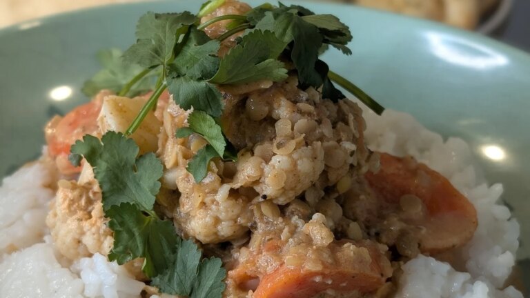 Paul Flynns veggie curry: I dag
    

