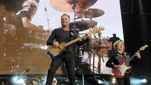 The Police at Hard Rock Calling, Hyde Park, London 29. juni 2008