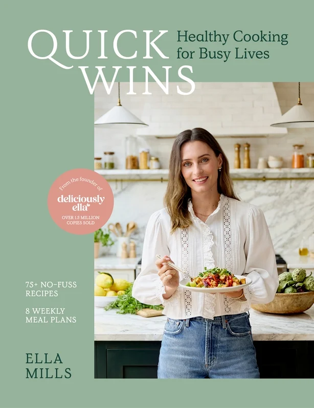 Omslaget til Ella Mills' kokebok Quick Wins