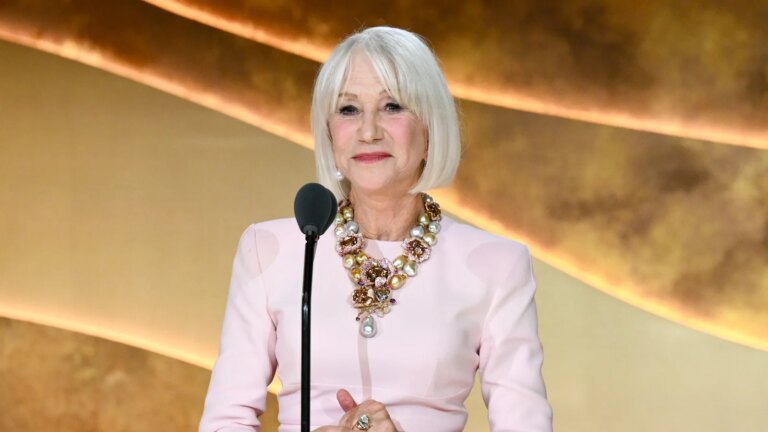 Helen Mirren vinner Golden Globe-prisen for livsoppnÃ¥else
    

