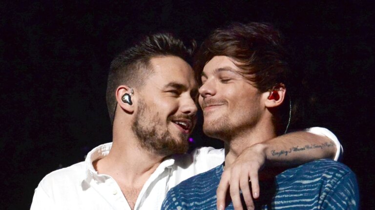 Louis Tomlinson slet med Ã¥ skrive sanger om noe annet enn Liam Payne
    

