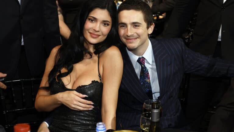 TimothÃ©e Chalamet takker kjÃ¦resten Kylie Jenner i Critics Choice Awards-talen