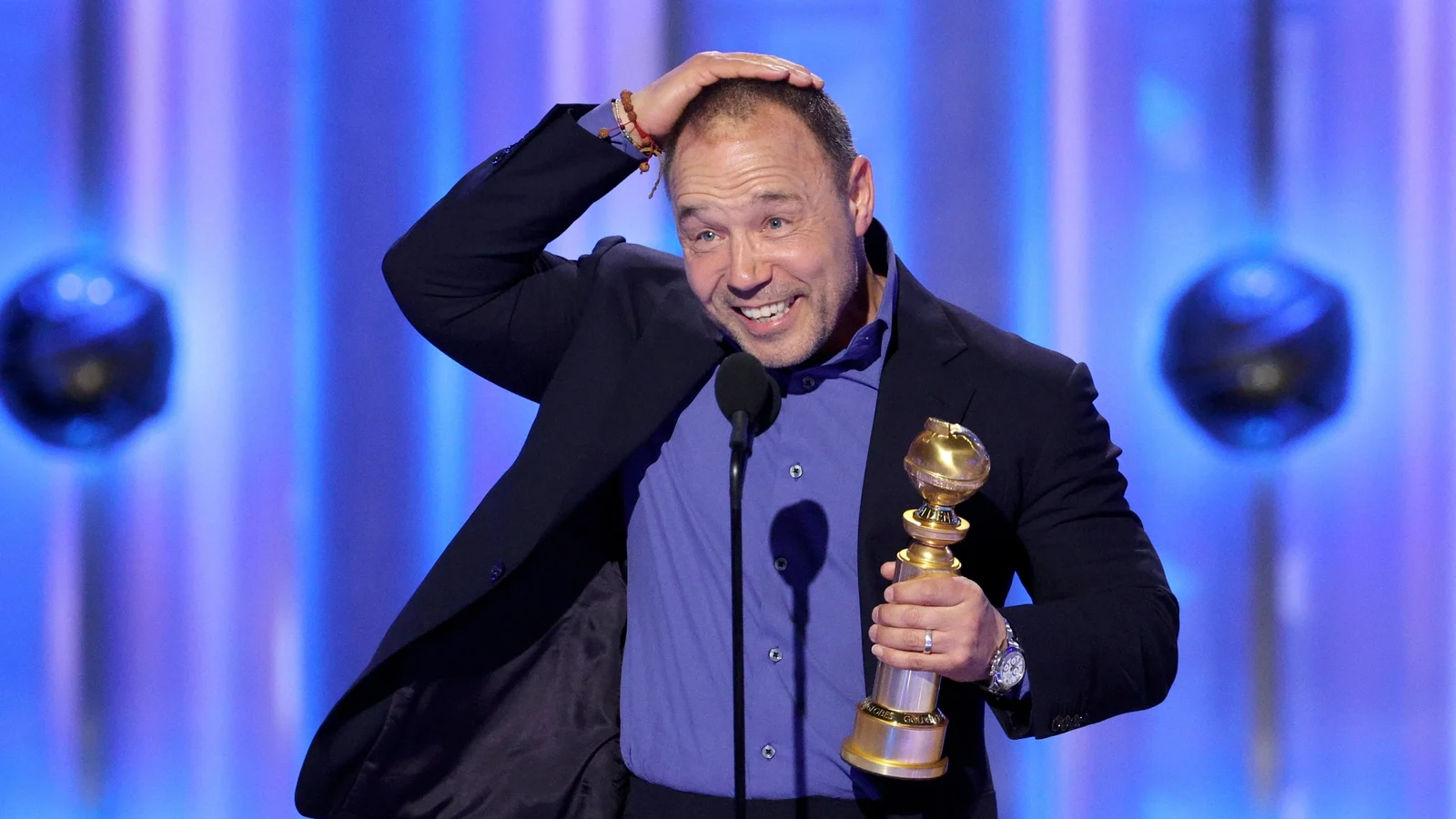 Ungdomsstjernen Stephen Graham sier anerkjennelse "fin", men ikke motivasjonen hans