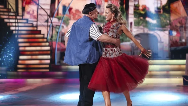 Paudie Moloney og Laura Nolan på uke syv av Dancing with the Stars Foto: Kyran O'Brien