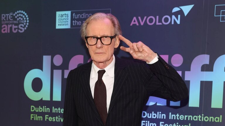 Bill Nighy leder 500 Miles verdenspremiere i Dublin
    

