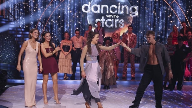 Katelyn Cummins og Leonardo Lini pÃ¥ uke fem av Dancing with the Stars Foto: Kyran O'Brien