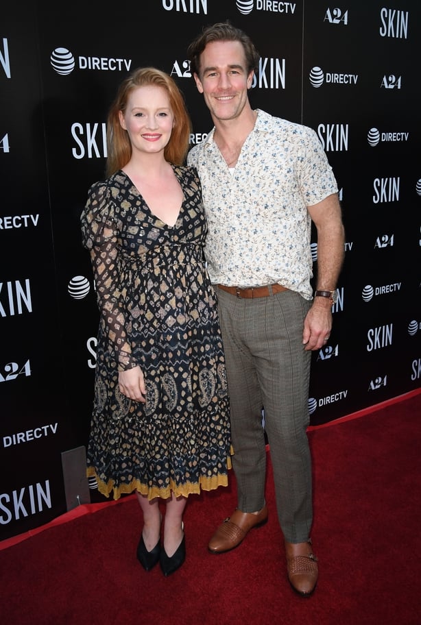 James Van Der Beek og hans kone skuespillerinne/produsent Kimberly 