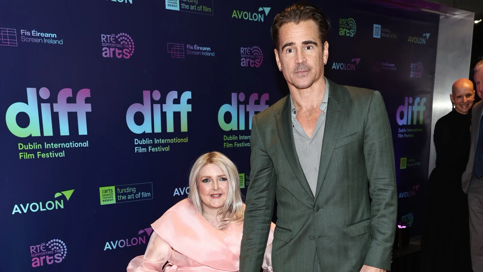 Colin Farrell og Emma Fogarty pÃ¥ The Slightest Touch