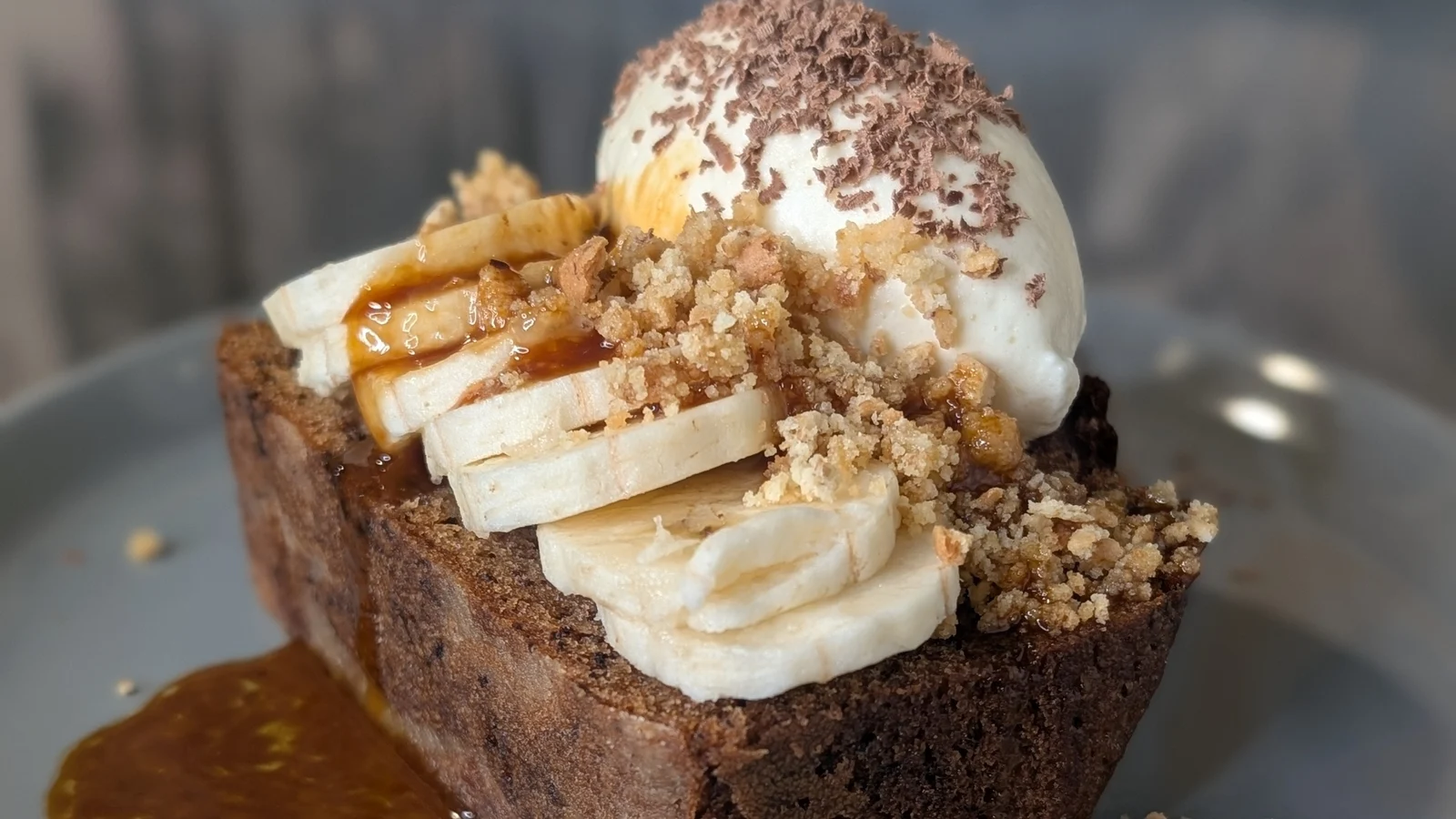 Mags Roches sitt bananbrød med karamellsaus: I dag