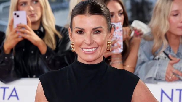 Coleen Rooney deltar pÃ¥ NTAs 2025 pÃ¥ The O2 Arena 10. september 2025 i London, England. (Foto: Neil Mockford/FilmMagic)