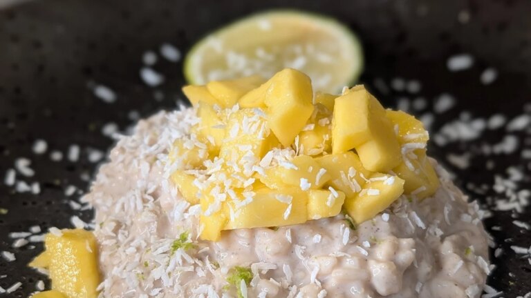 Derry Clarkes kremete rispudding med mango og kokos: I dag
    


