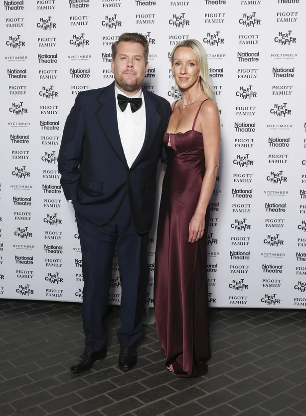 James Corden og Julia Carey