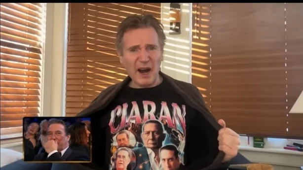 Liam Neeson hyllest til Ciaran Hinds