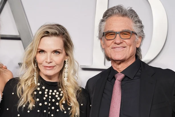 Michelle Pfeiffer og Kurt Russell ankommer den britiske premieren av The Madison pÃ¥ Cineworld Leicester Square i London sentrum. Bildedato: onsdag 4. mars 2026. PA-foto. Bildekreditt bÃ¸r lese: Ian West/PA Wire