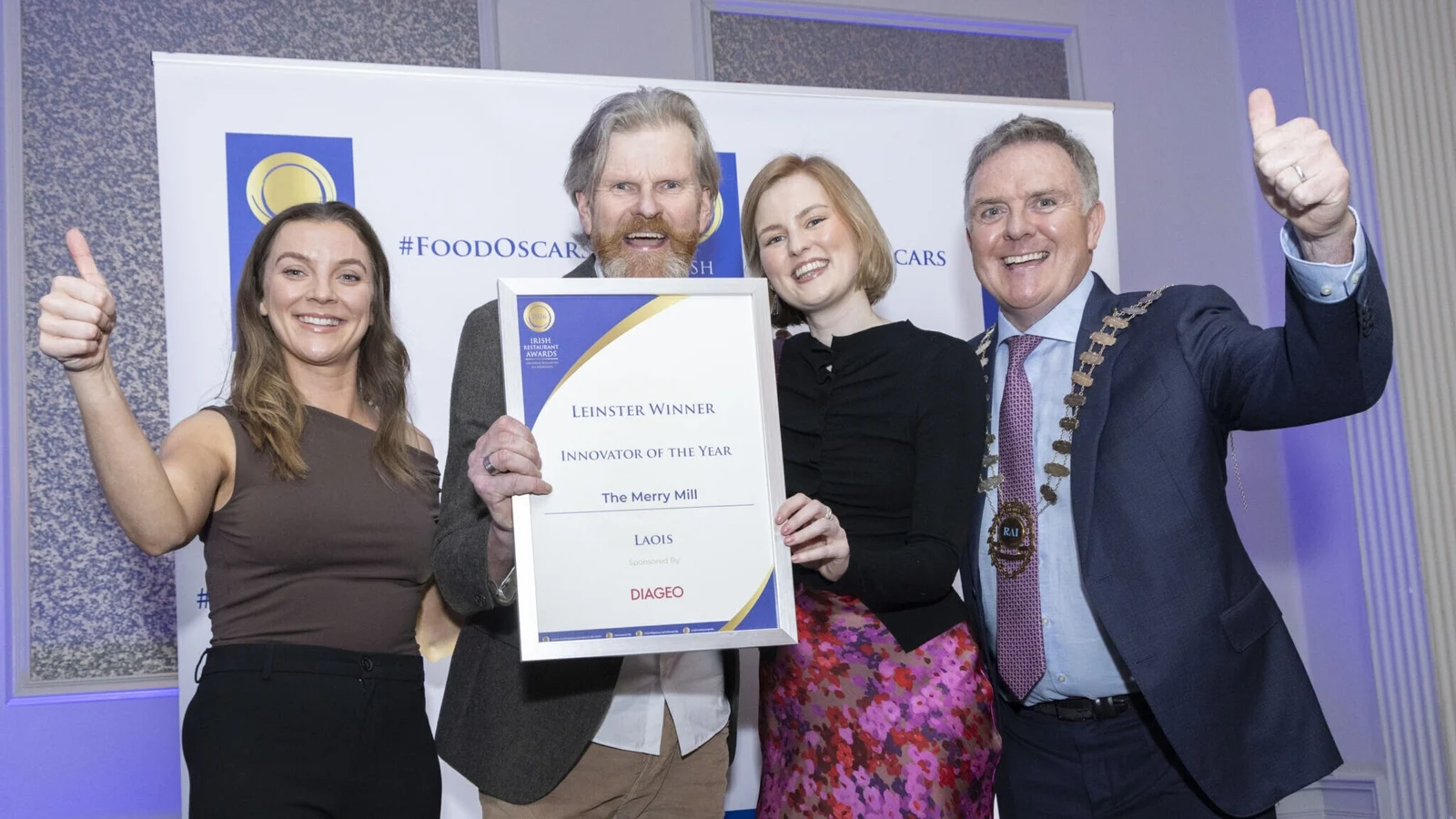 Leinster-vinnere av Irish Restaurant Awards 2026