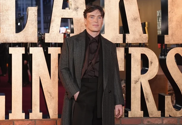 Cillian Murphy deltar på den globale premieren for Peaky Blinders: The Immortal Man i Symphony Hall, Birmingham. Bildedato: mandag 2. mars 2026. PA Foto. Bildekreditt bør lese: Jacob King/PA Wire