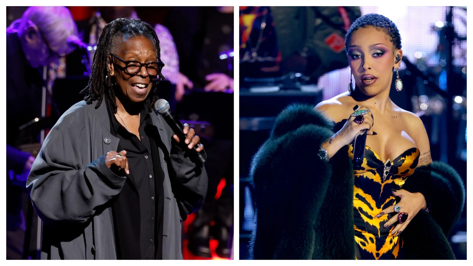 Whoopi Goldberg og Doja Cat reagerer pÃ¥ TimothÃ©e Chalamets ballett- og operapÃ¥stand