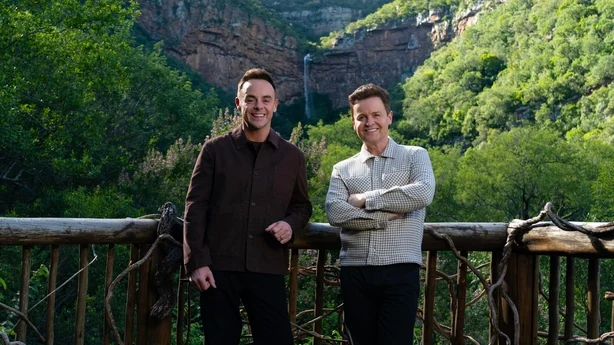 Ant og Dec pÃ¥ settet til I'm a Celebrity... SÃ¸r-Afrika