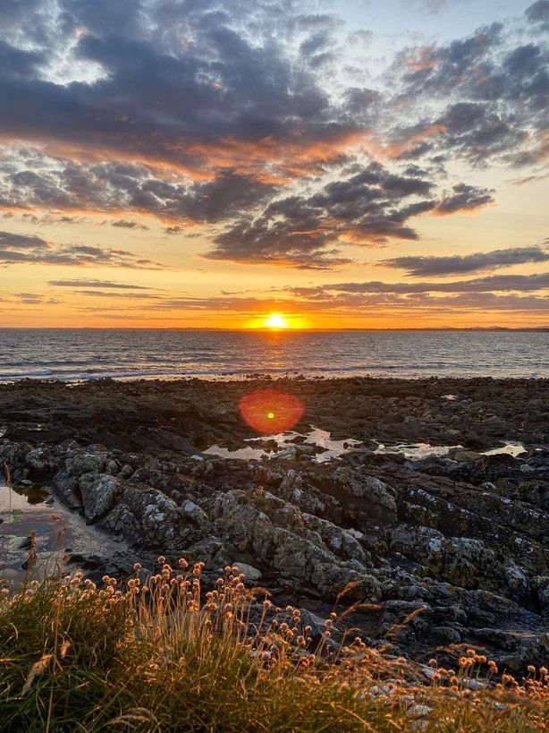Sunnet over havet
