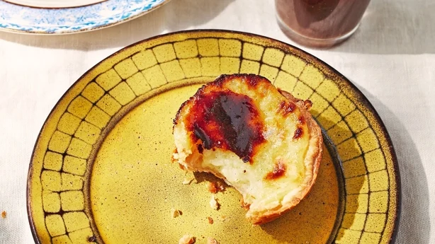 Pastel de nata-inspirerte bakverk