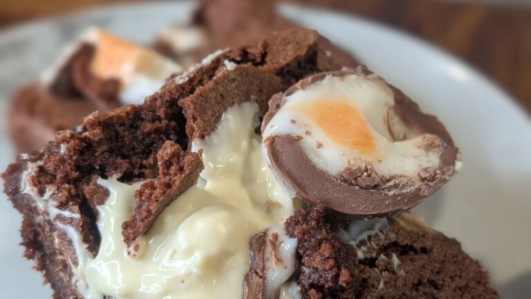 Kevin Dundons rester av fudgy brownies pÃ¥skeegg
    

