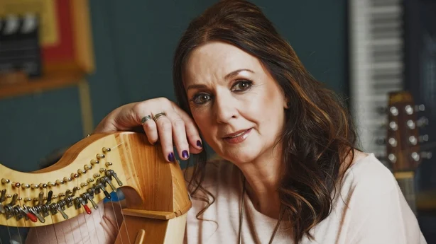 Moya Brennan fotografert november 2016 av mannen sin