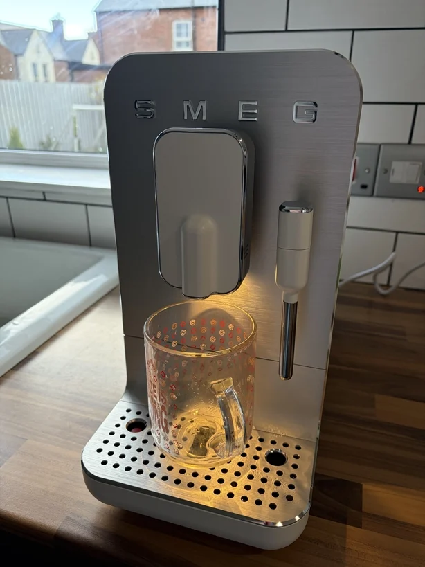 smeg kaffemaskinering