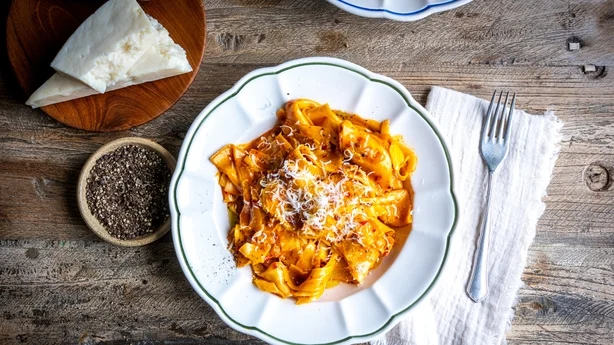 Donals krydrede n'duja carbonara