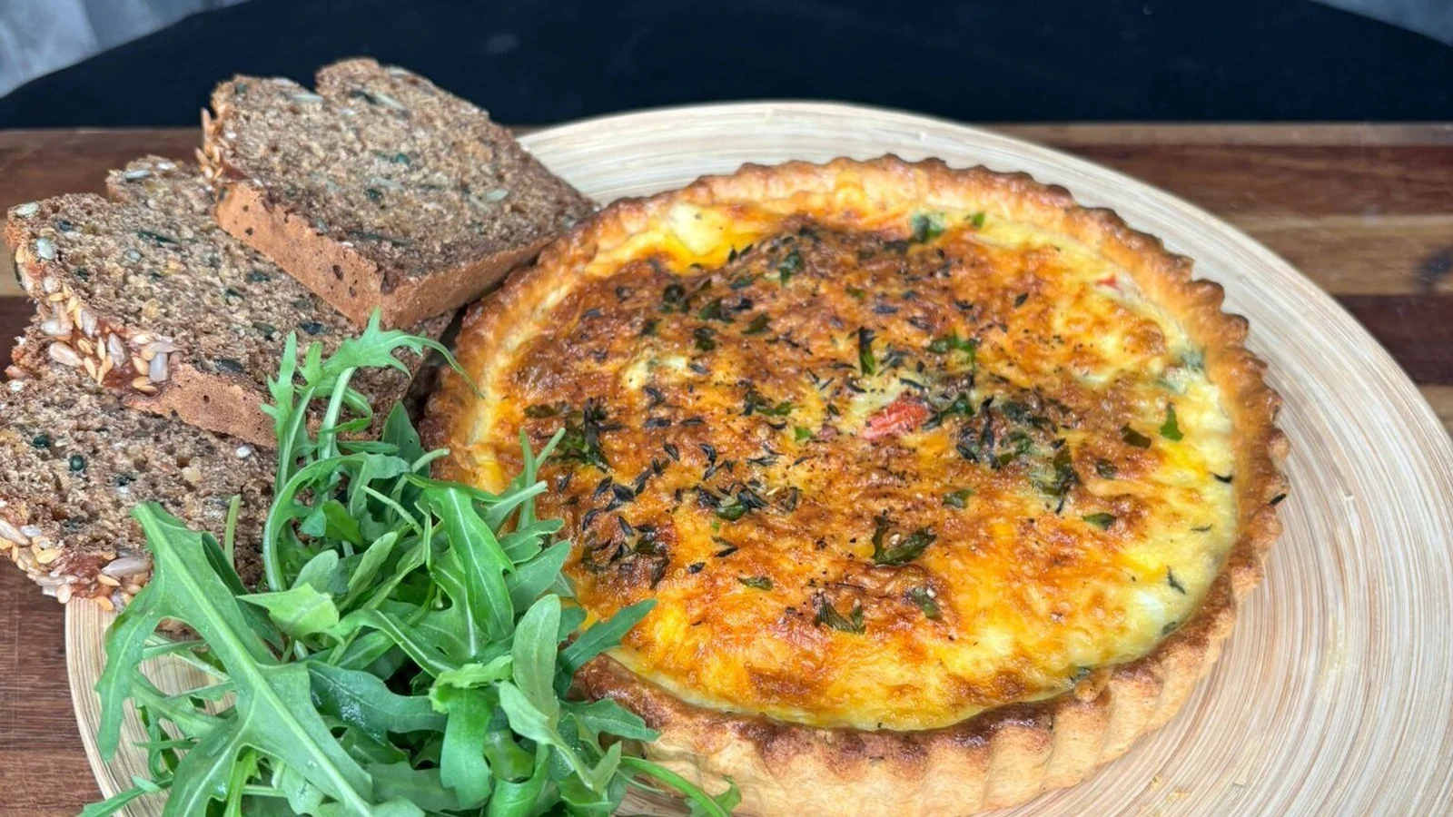 Våren quiche: I dag