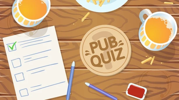 Quiz-kveld på puben. 