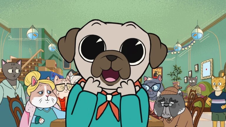 Flix: Sesong 2 av TV-programmet fra RTÃ‰ KIDS fÃ¸lger det neste kapittelet i en hunds liv i Cat Town!
    

