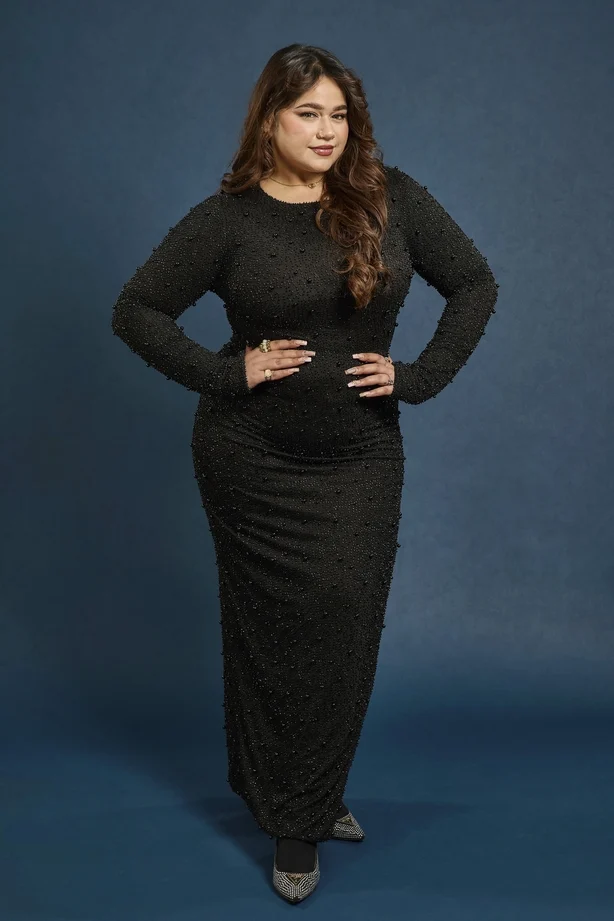 Karishma Vijay pÃ¥ The Apprentice Foto: BBC/Naked (A Freemantle Label)/Matt Frost