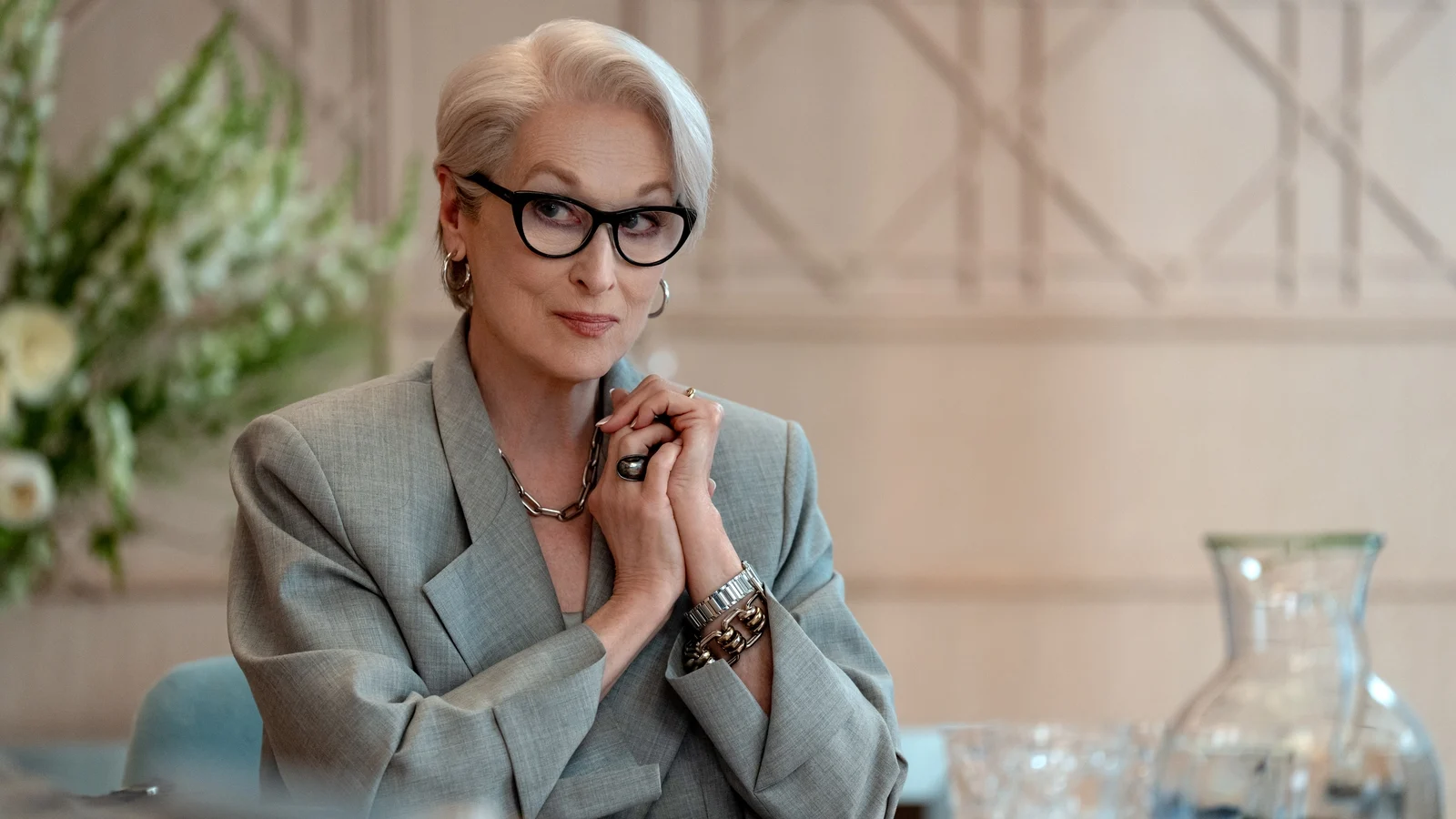 Meryl Streep ble overrasket av Lady Gaga i The Devil Wears Prada 2
