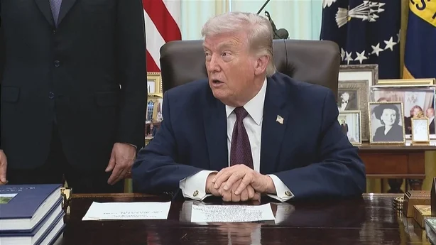 USAs president Donald Trump