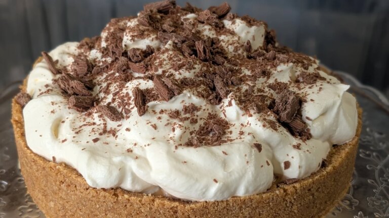 Shane Smiths banoffee-pai med salt karamell
    

