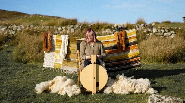 Håndvever Beth Moran