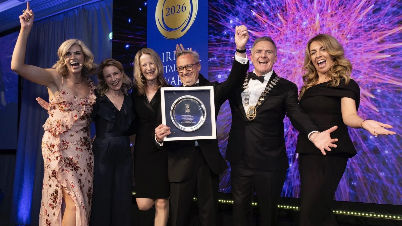 Vinnerne av Irish Restaurant Awards 2026 avslørt