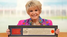 Gloria Hunniford &laquo;glad&raquo; over å motta Freedom of the City of London