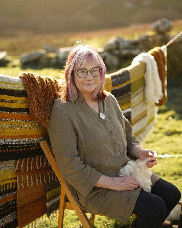 Håndvever Beth Moran