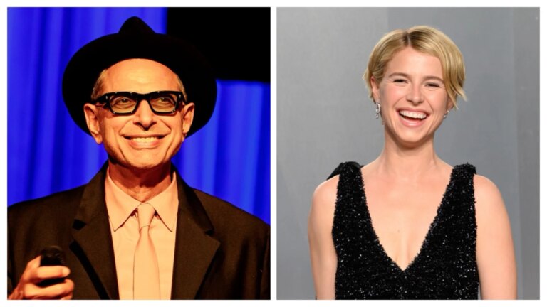 Jeff Goldblum: "Jeg er gal etter Jessie Buckley"
    

