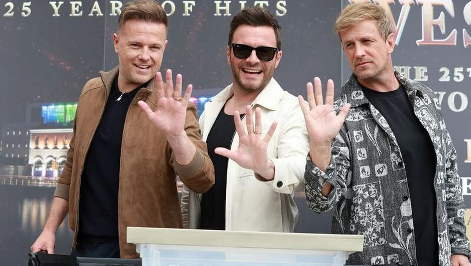 Westlife hedret for rekordstore 3Arena-serier