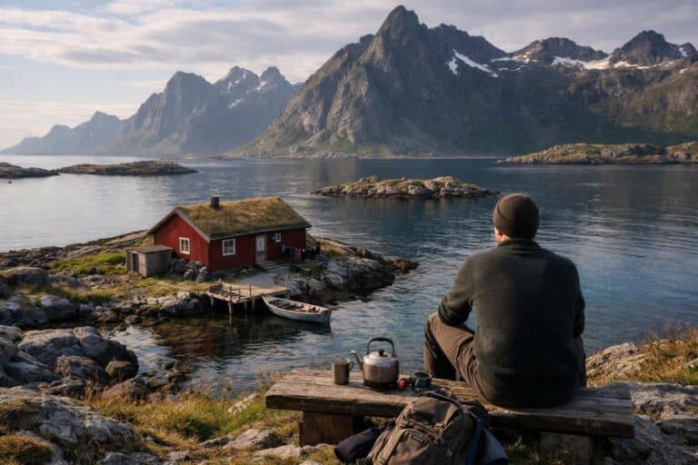 Jeg tilbrakte tre uker på en avsidesliggende øy i Lofoten uten internett: det har endret mitt syn på luksus