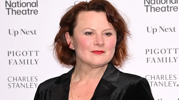 Monica Dolan deltar pÃ¥ National Theatre Up Next Gala pÃ¥ National Theatre, London 1. mai 2024